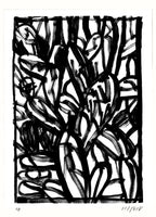 Black and white, cactus art prints